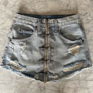 jean skirt size xs or s